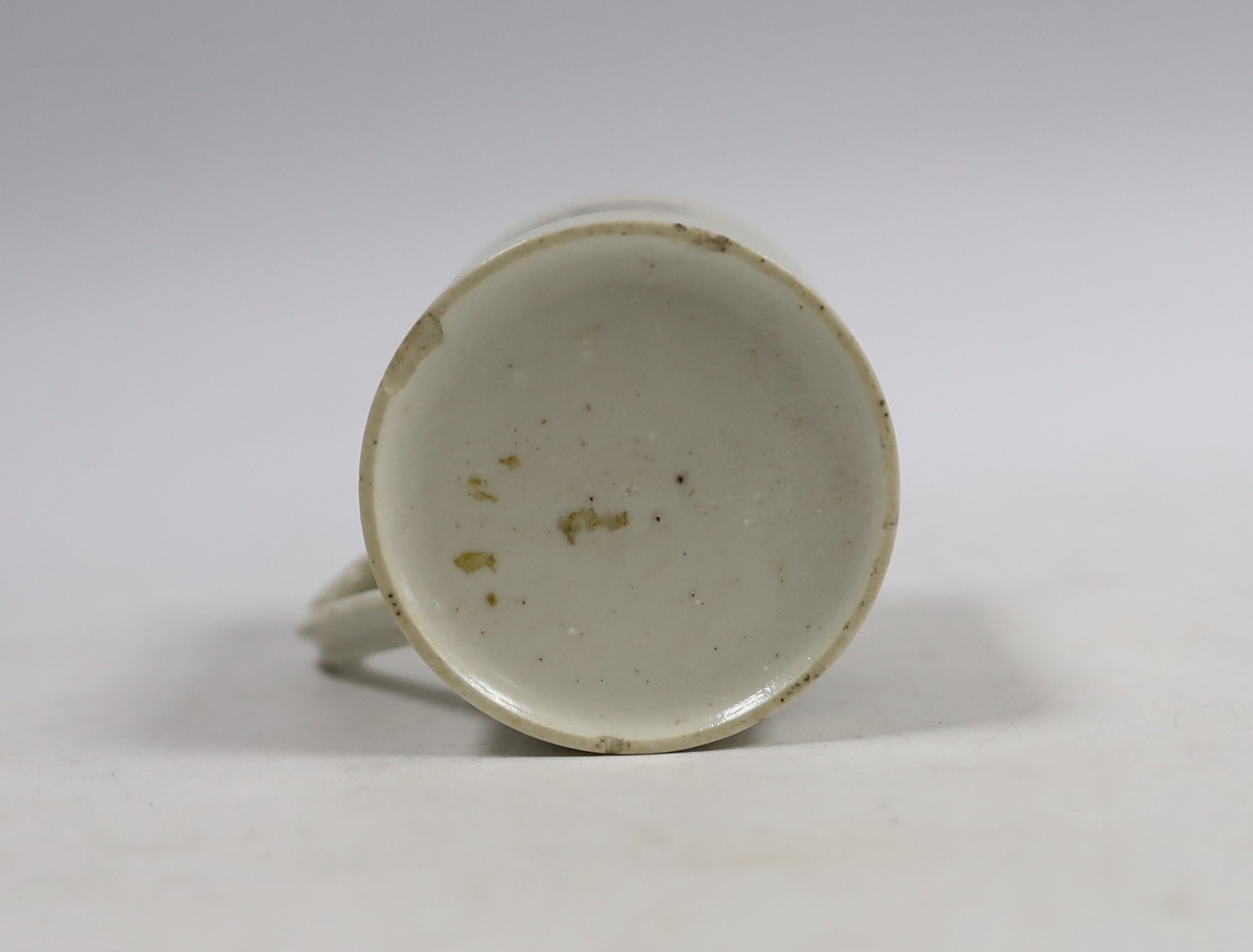A Worcester King of Prussia small mug c.1770, 6cm high